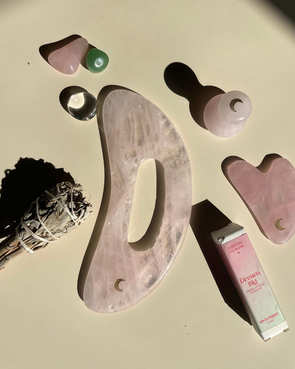 Body Gua Sha Rosenkvarts
