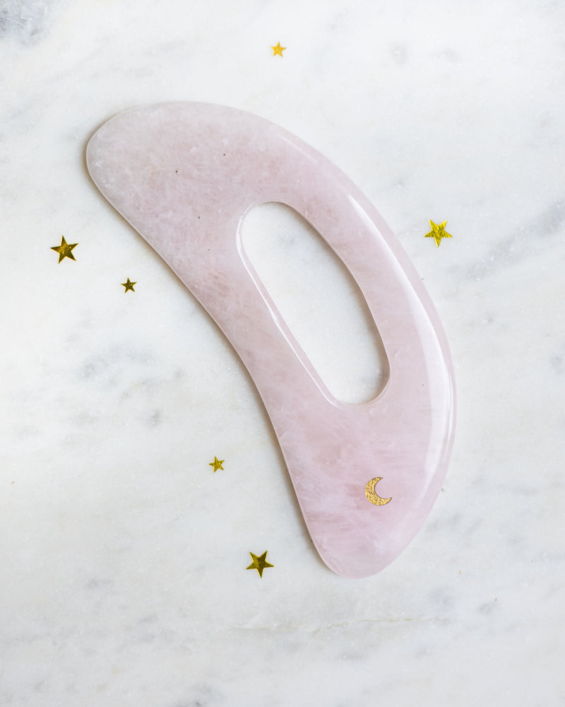 Body Gua Sha Rosenkvarts